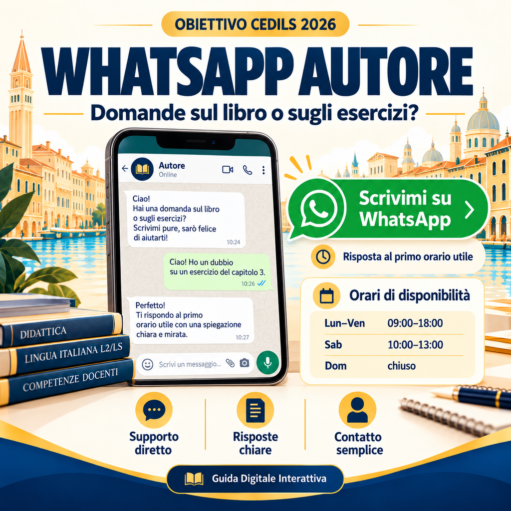 OBIETTIVO CEDILS 2026 – Guida Digitale Interattiva Premium
